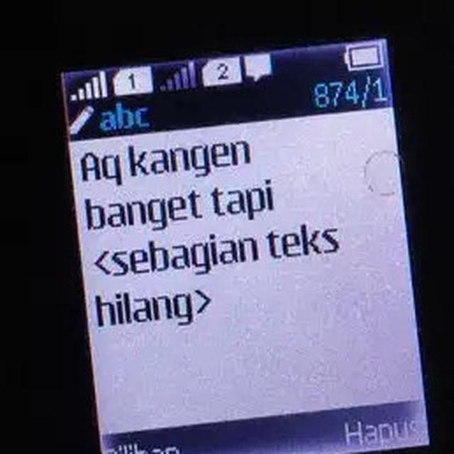 6 SMS Jadul Ungkapan Rindu ke Pacar Ini Bikin Nostalgia Masa Tahun 90-an
