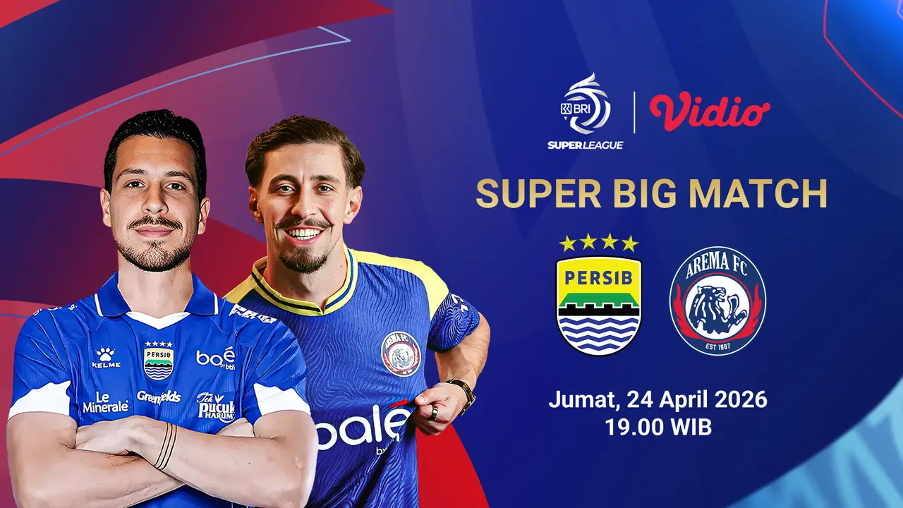 Persib Bandung vs Arema FC duel laga klasik yang sayang untuk dilewatkan. Eksklusif hanya di Vidio.