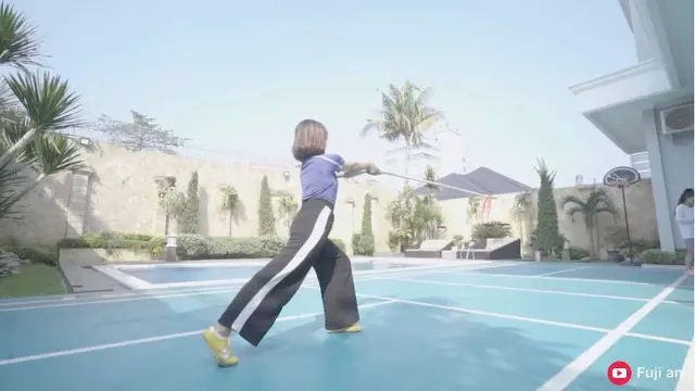 7 Momen Fuji Belajar Wushu Bareng Krisdayanti, Gerakannya Curi Perhatian