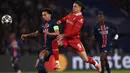Di babak kedua, Paris Saint-Germain (PSG) tampil mendominasi permainan. (FRANCK FIFE/AFP)