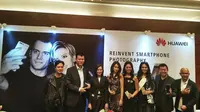 Pers conference kehadiran Huawei P9 di Indonesia, Kamis (8/12/2016). (Liputan6.com/ Agustin Setyo Wardani)