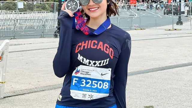 Intip Gaya Sporty Febby Rastanty Saat Berolahraga, Super Stylish!