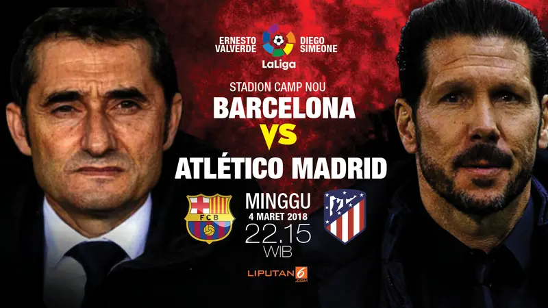 Prediksi Barcelona vs Atletico Madrid