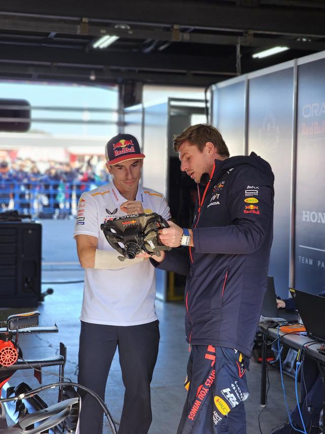 Marc Marquez dan Max Verstappen