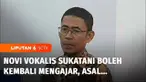 Ketua Yayasan Al Madani SDIT Mutiara Hati menyatakan siap menerima kembali vokalis band Sukatani, Novi Citra Indriyati sebagai guru di sekolahnya. Tapi sikap ini bukannya tanpa syarat, pihaknya mengklaim ada syarat bahwa Novi ini tidak lagi melanggar...