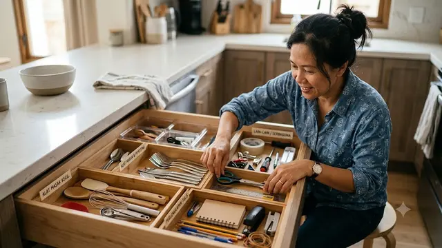 Trik Menata Laci Serbaguna agar Tidak Berantakan Lagi/AI Generated