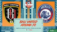 Shopee Liga 1 - Bali United Vs Arema FC (Bola.com/Adreanus Titus)