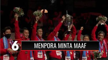 Tim bulu tangkis Piala Thomas Indonesia berhasil merebut Piala Thomas 2020. Gelar juara ini adalah gelar pertama kalinya sejak 19 tahun lalu. Namun saat prosesi pengalungan medali, bendera Merah Putih tidak berkibar akibat sanksi dari WADA.