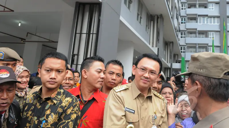 Gubernur Ahok Resmikan Rusunawa Tambora