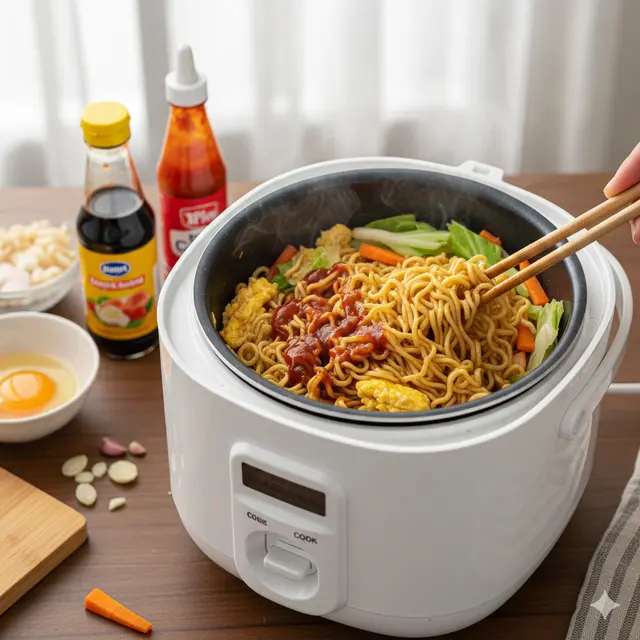 Resep makanan yang bisa dimasak di magic com (Foto: Gemini AI)