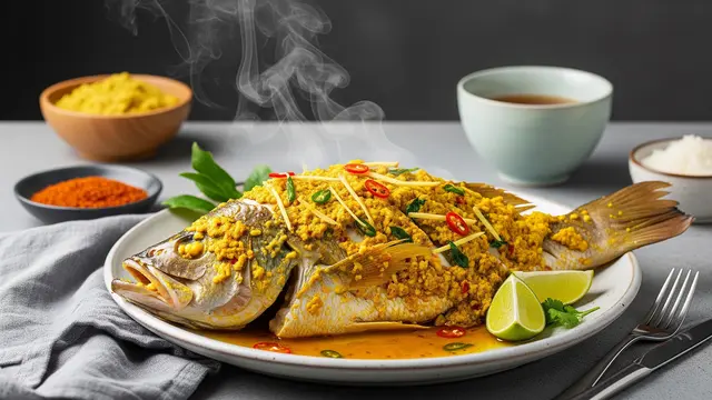Ikan Tim Bumbu Kuning