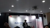 Vice President Home Broadband and FMC Consumer Marketing Telkomsel, Dedi Suherman, dalam acara Media Gathering Telkomsel 2023 di Bali.