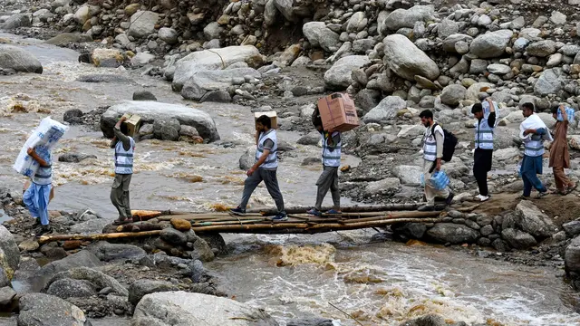 Jumlah Korban Tewas Akibat Banjir Monsoon di Pakistan Terus Bertambah