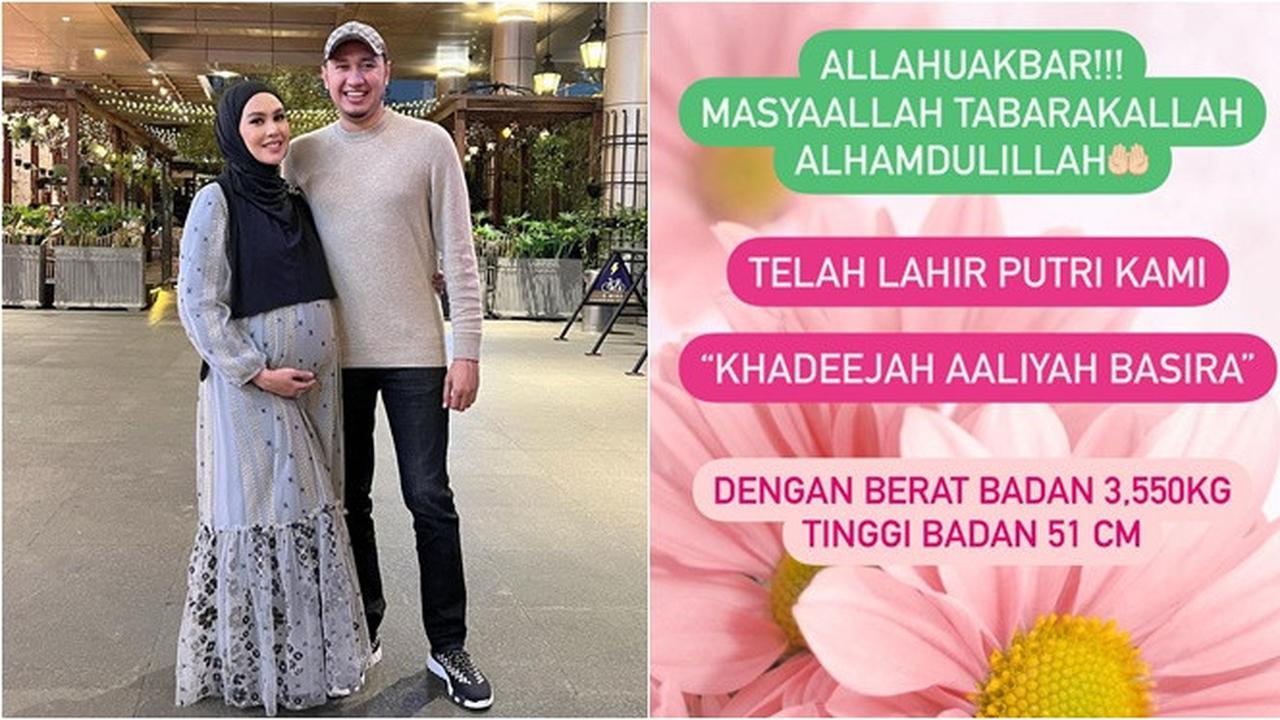 Lahiran Anak Kedua di Rumah, Ini 7 Potret Perjalanan Kehamilan Kartika Putri