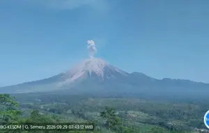 Dentuman Misterius di Lereng Semeru, Warga Diimbau Waspada tapi Tak Panik
