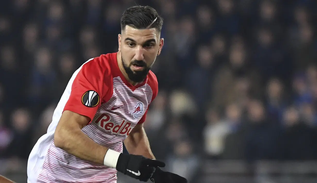 1. Munas Dabbur (Salzburg) - 6 Gol. (AP/Geert Vanden Wijngaert)