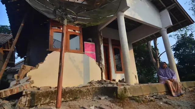 6 Potret Peristiwa Gempa Banten
