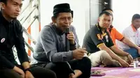 Ketua Dewan Penasehat DPC PKS Situraja, Entah Sutisna, saat memberikan tausyiah beberapa saat sebelum meninggal dunia, Kamis (15/12/2022).