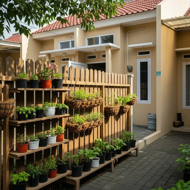 9 Kebun Mini di Pagar Rumah Biar Hemat Lahan, Bikin Hunian Asri dan Produktif