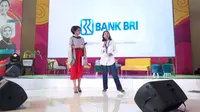 Menteri BUMN Rini Soemarno berbicara Dihadapan para generasi milenials di De Tjolomadoe,Sabtu (28/4/2018).