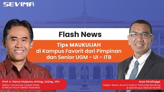 Ini Tips Diterima di Kampus ITB ala Sekjen Ikatan Alumni ITB