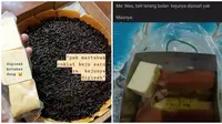 Potret Martabak dengan Topping Terpisah. (Sumber: X/@martabakismissu dan 1cak.com)