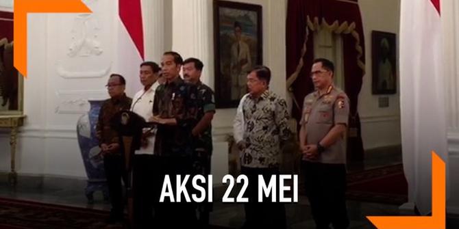 VIDEO: Jokowi Sebut Perusuh Akan Diberi Sanksi Tegas