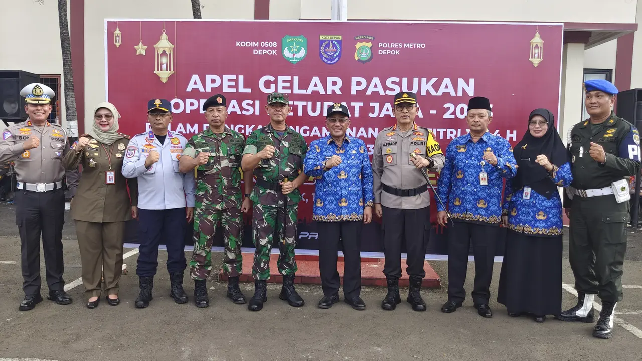 Kapolres Metro Depok bersama Forkopimda Kota Depok