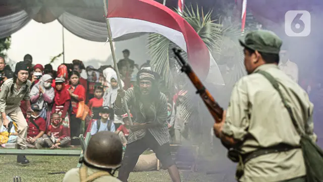 Komunitas Reenactor Bangor Sambut Hari Kemerdekaan dengan Sosiodrama Era 1945