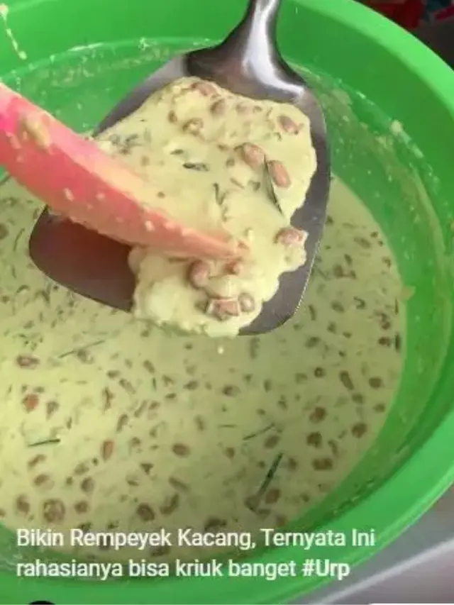 Trik goreng rempeyek