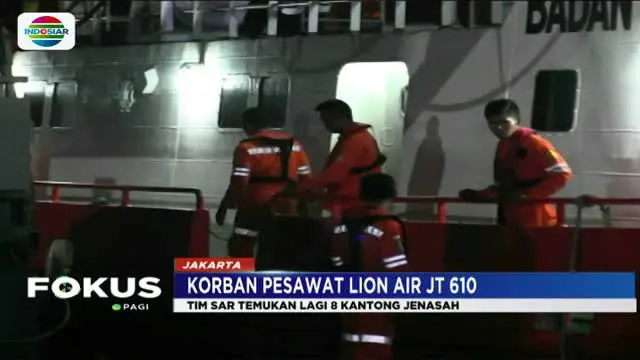 Hari ke-11 Pencarian Korban Lion Air Jatuh, 51 Jenazah Teridentifikasi