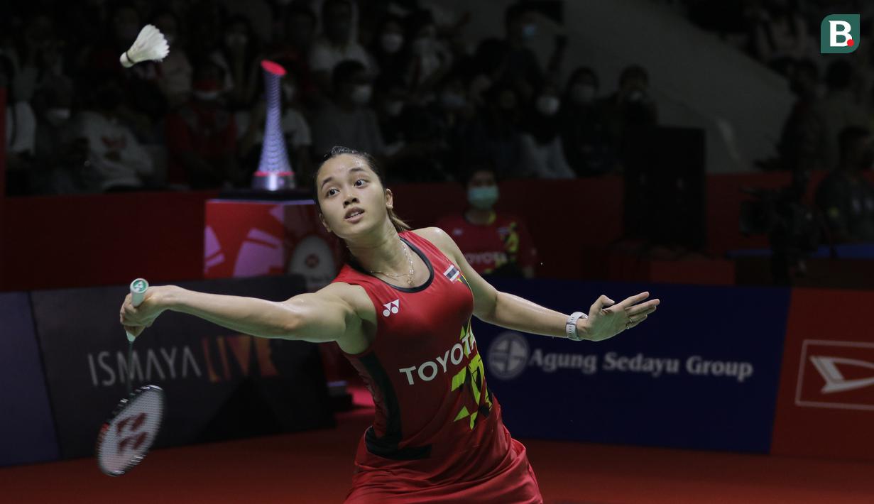 Memulai karier sebagai pemain tunggal, ia memenangkan gelar internasional pertamanya di turnamen Internasional Smiling Fish 2013. (Bola.com/Ikhwan Yanuar)