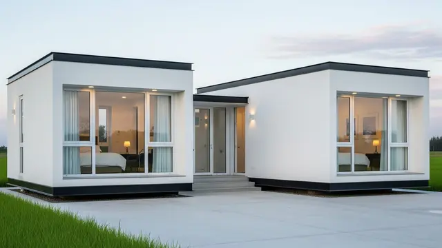 Model Rumah Kecil 2 Kamar Cantik Dekat Sawah Anti Ular