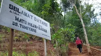 Bukit Watu Meja (Batu Meja, red.) di Desa Tumiyang berpotensi menjadi salah satu destinasi wisata Kabupaten Banyumas