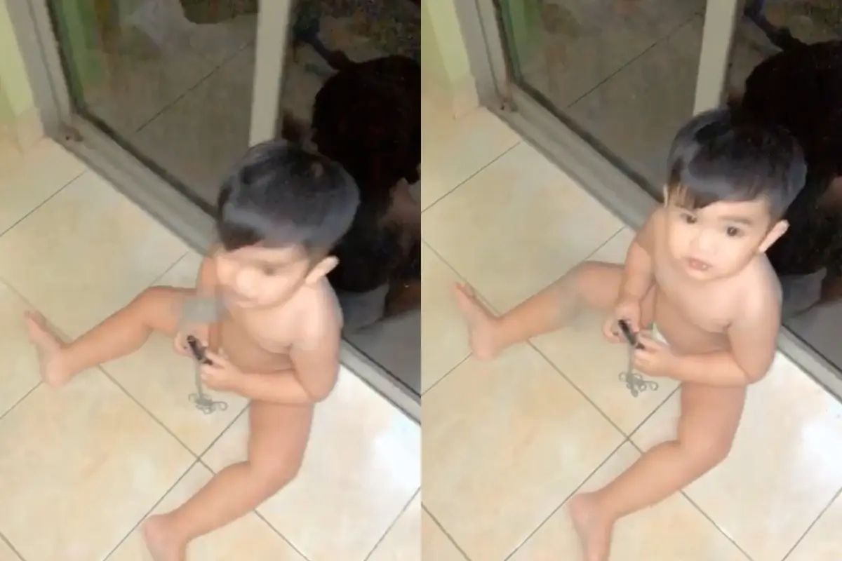 Seorang Anak Mengumpat Saat Ngevape
