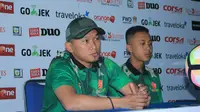 Pelatih PS TNI, Rudi Eka Priyambada (Rana Adwa/Liputan6.com)