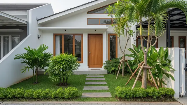 Rumah Minimalis Dengan Taman Mini