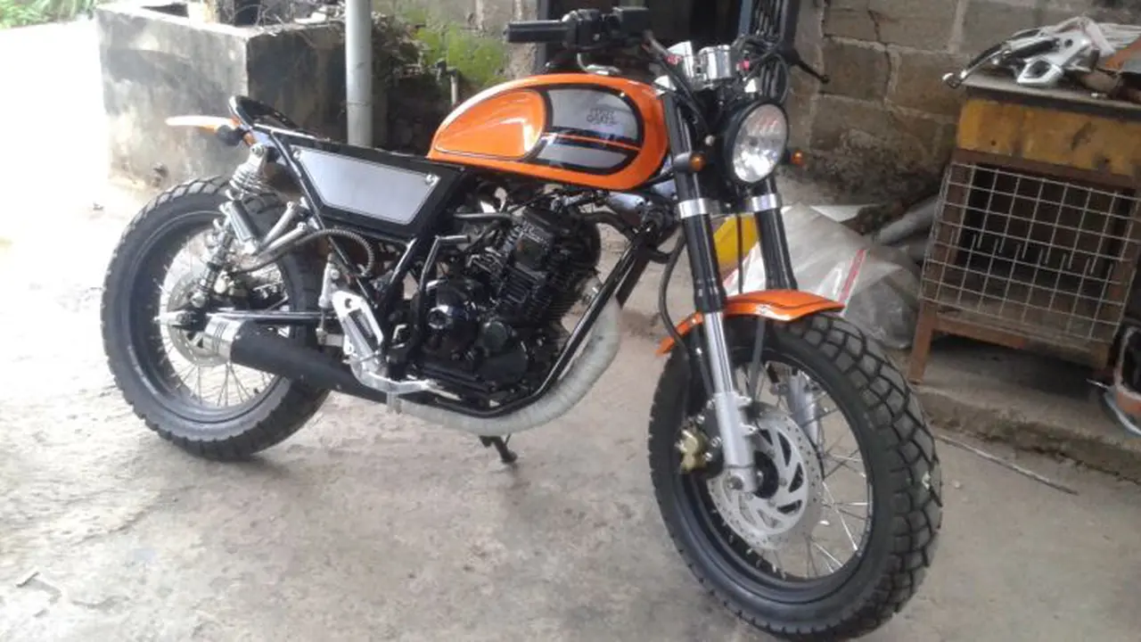 Yamaha Scorpio Paling Cocok Dimodif Retro