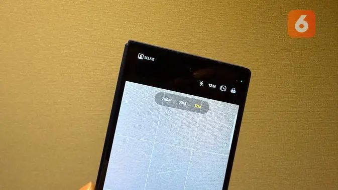 <p>Antarmuka kamera Samsung Galaxy Z Fold7. Liputan6.com/Iskandar</p>