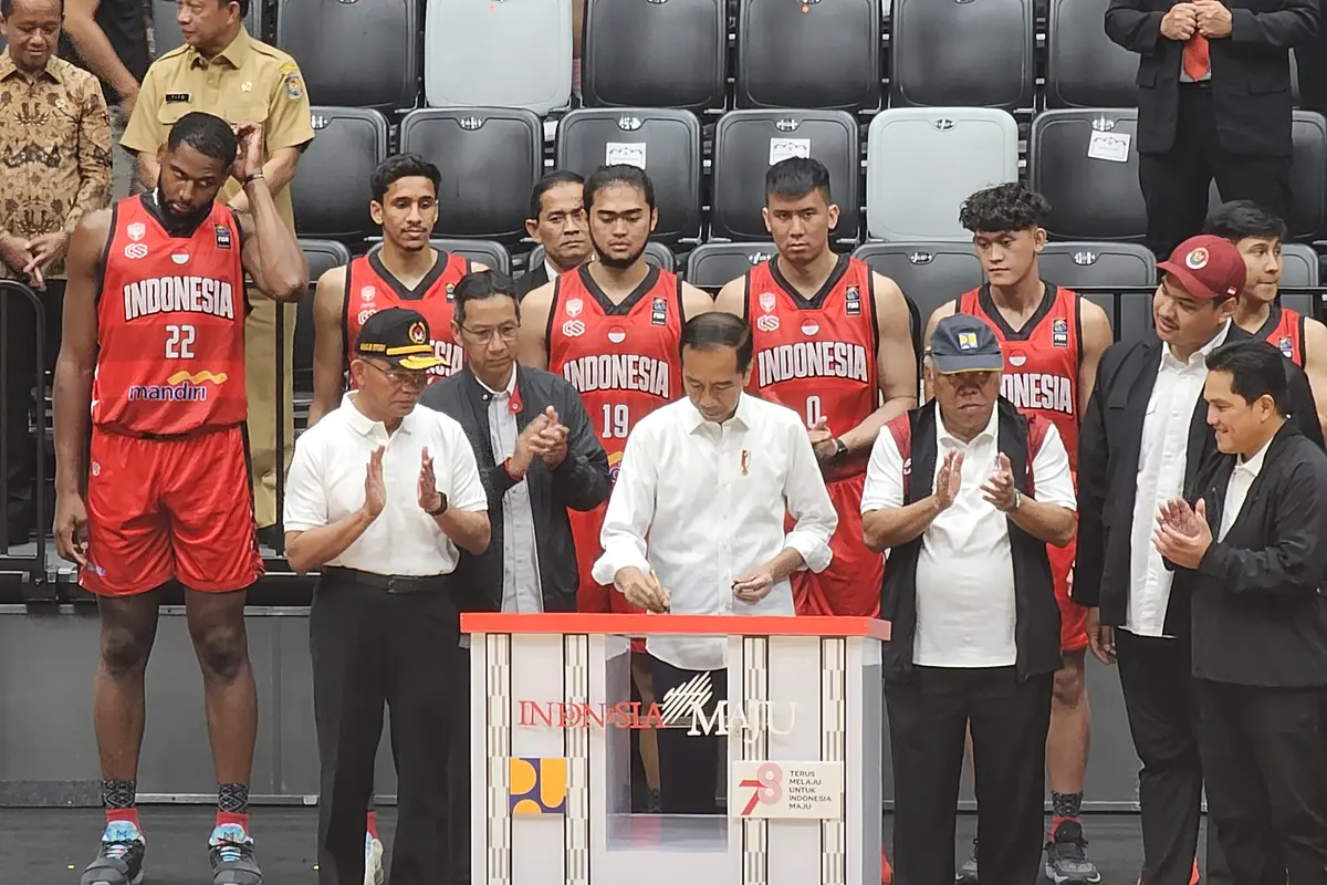 Peresmian Indonesia Arena oleh Jokowi