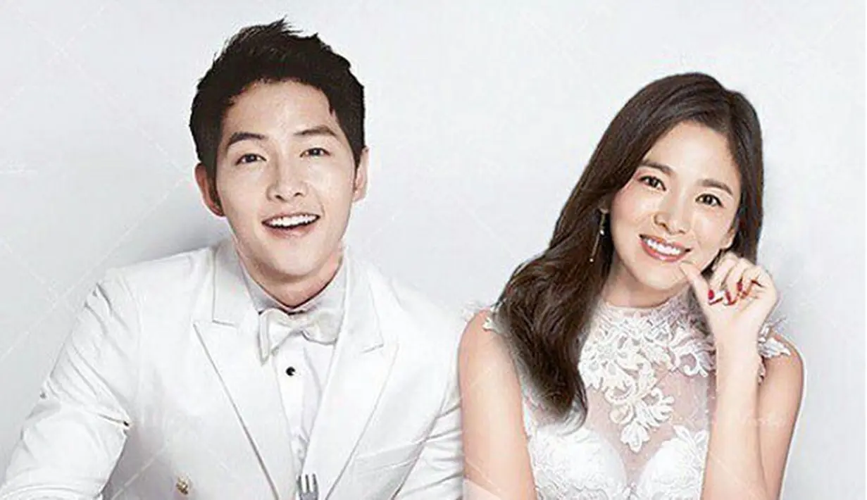 Pernikahan Song Joong Ki  dan Song Hye Kyo ini tinggal menghitung hari saja, tak heran jika para penggemarnya pun ingin terus memberikan perhatian itu kepada Song Song Couple ini. Terlebih soal persiapan pernikahannya. (Instagram/hyunie_park1001)