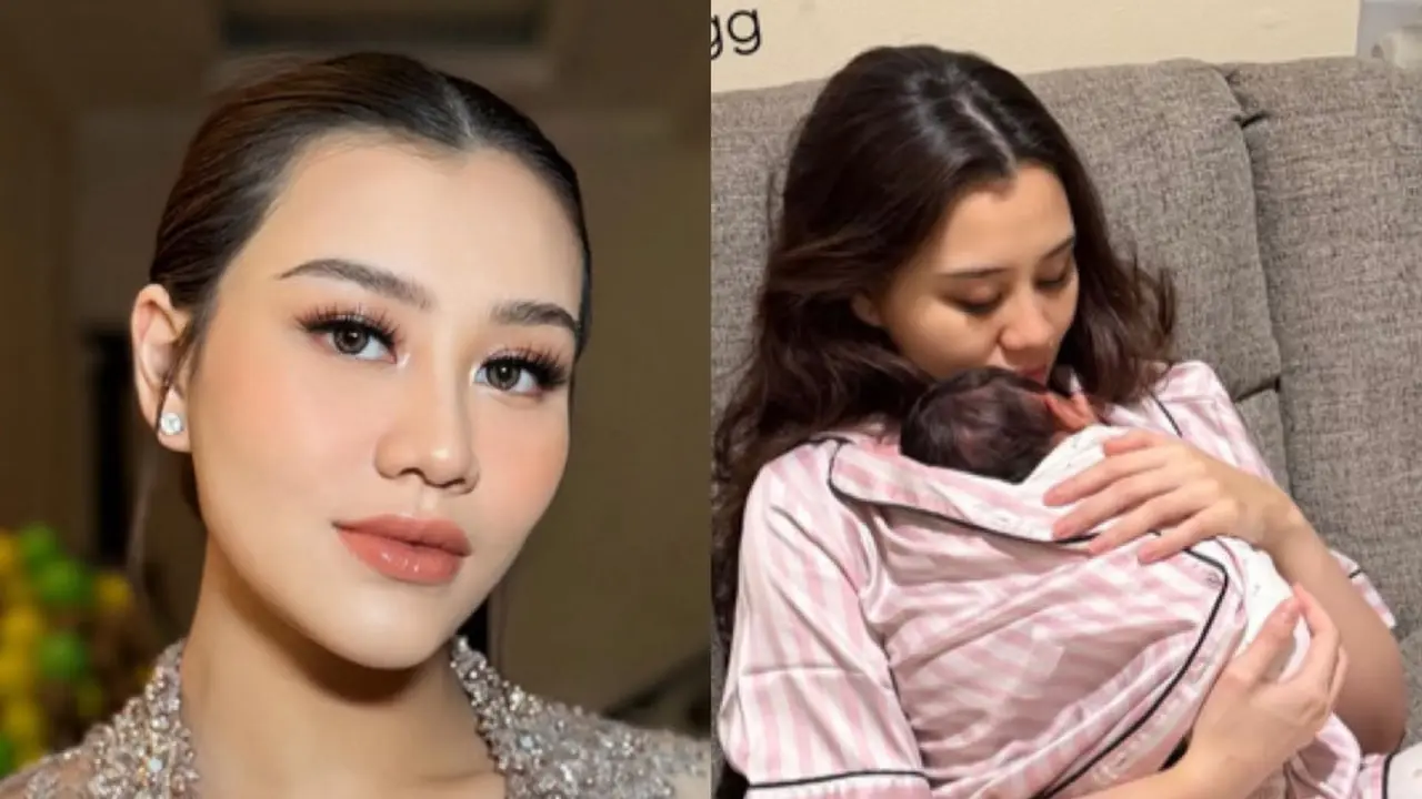 Tampilan Aaliyah Massaid setelah akad nikah Alyssa Daguise