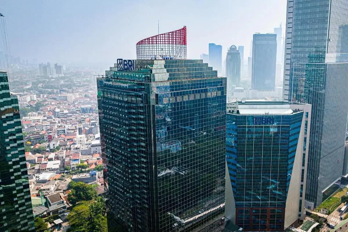 Gedung Bank BRI.