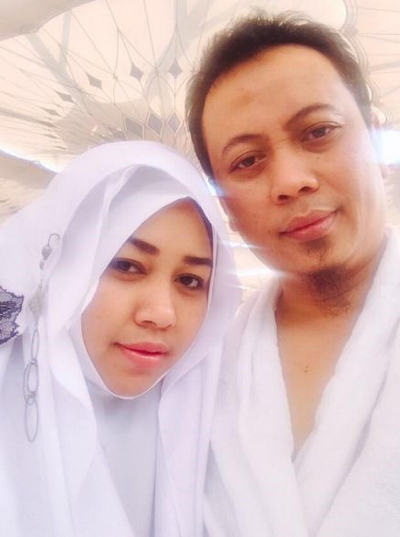 Opick bersama istri, Dian Rositaningrum. (Dok. Pribadi)