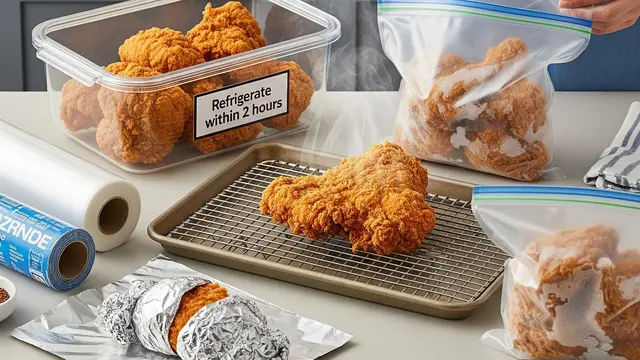 Cara Menyimpan Ayam Goreng