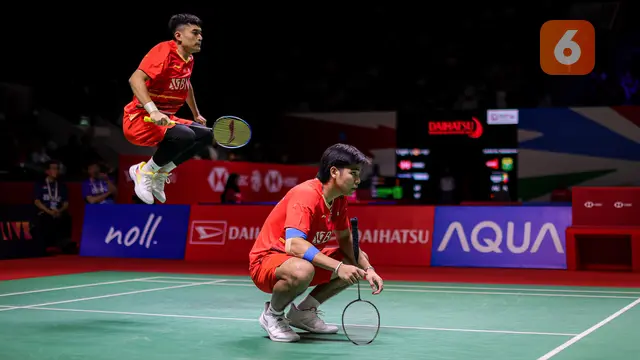 Leo Rolly Carnando/Daniel Marthin di babak 32 besar Indonesia Masters 2024