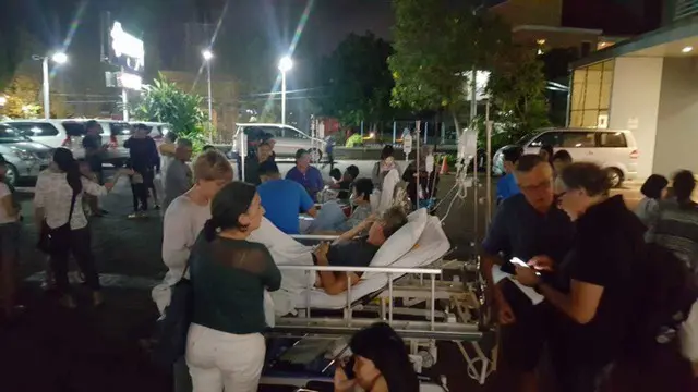 VIDEO: Gempa Lombok Rusak Rumah Sakit di Bali