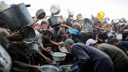 Jumlah korban tewas akibat kelaparan di Gaza terus meningkat. (Foto: AFP)