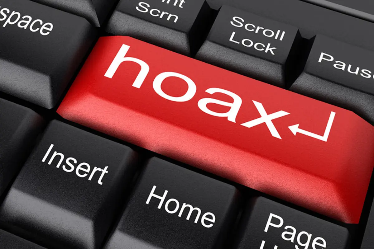 Ilustrasi berita hoax