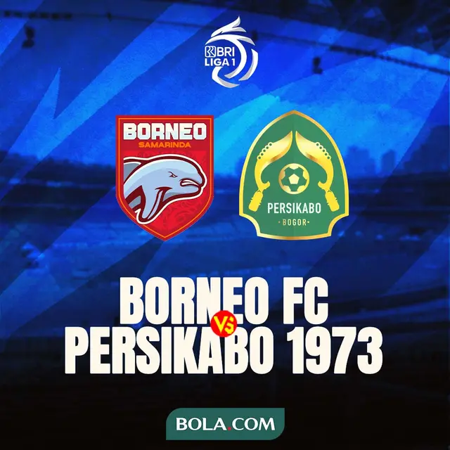 BRI Liga 1 - Borneo FC Vs Persikabo 1973